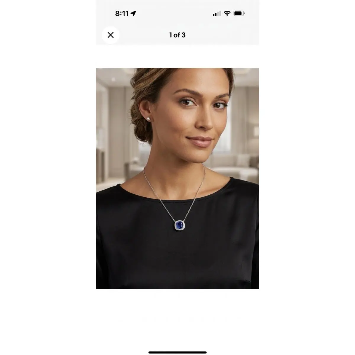 Kate Spade Basket Pave Necklace Hard To Find MKA-22