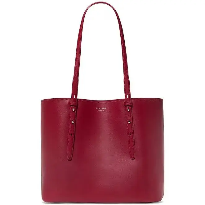 Kate Spade Do It All Large Tote Jam Red Grain Leather KL669