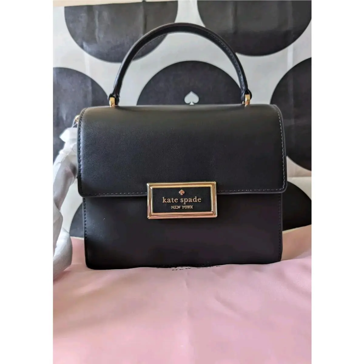 Kate Spade New York Reegan Top Handle Crossbody Black