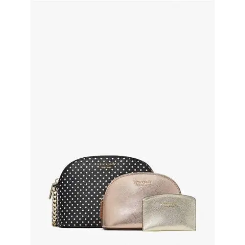 Kate Spade-mixed Crossbody Set-small Dome Xbody-dome Cosmetic and Card Case-nwt