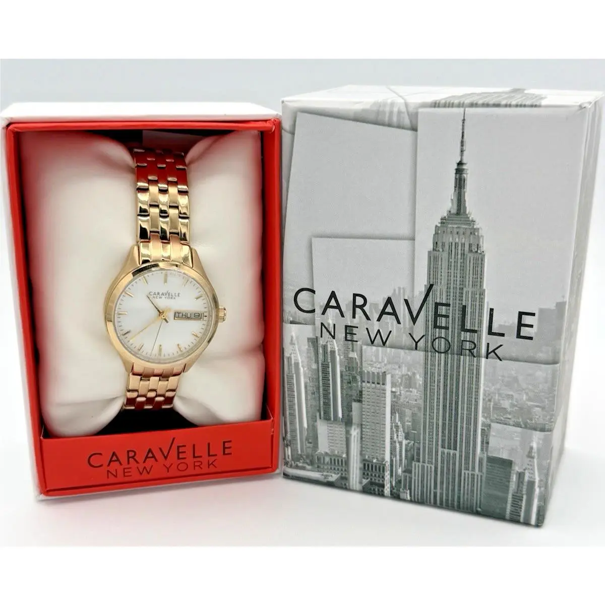 Caravelle York By Bulova Women`s Watch Gold-tone Stainless-steel