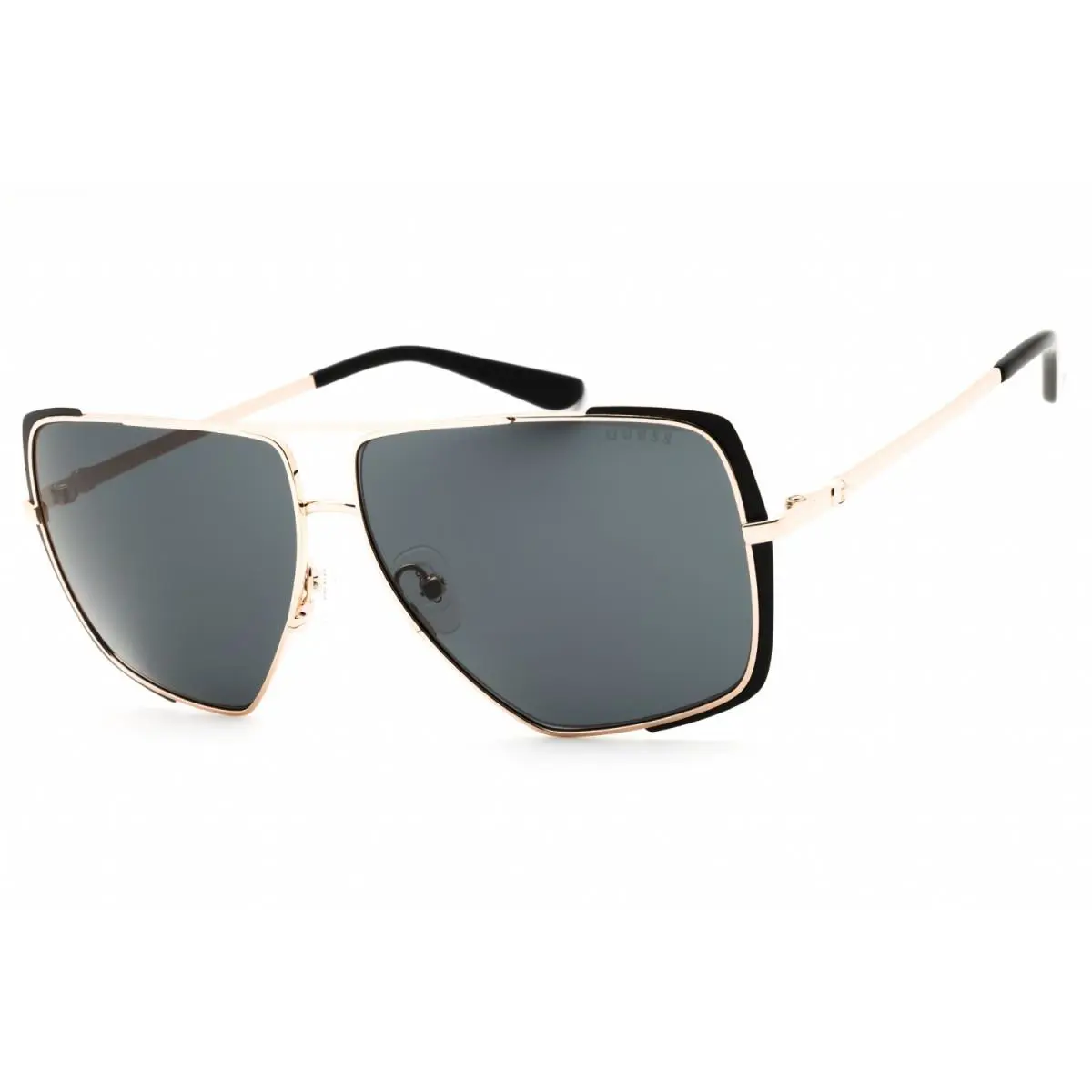 Guess GU00220 02A Matte Black/smoke 62-12-140 Sunglasses