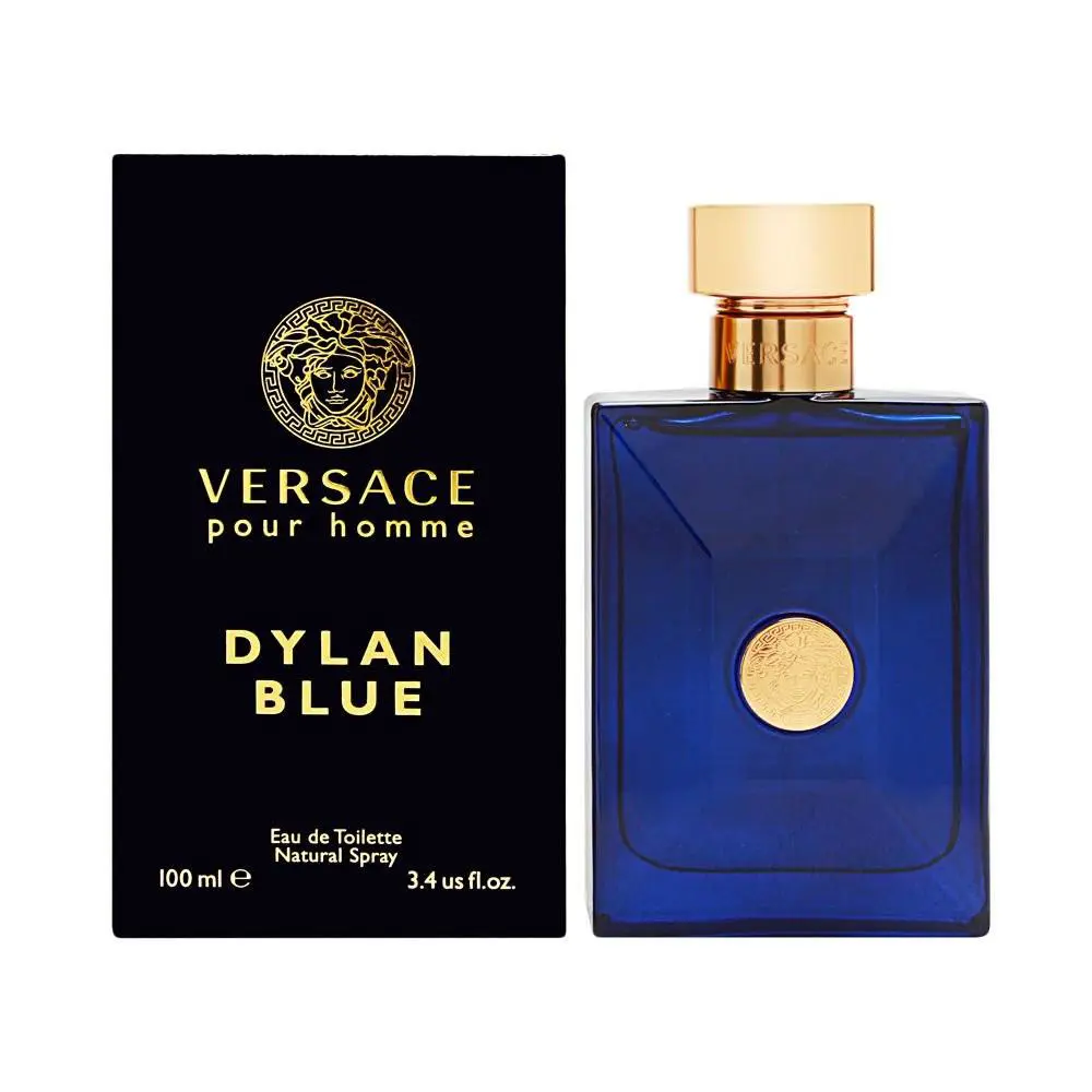 Versace Dylan Blue Eau de Toilette 3.4 fl oz Men`s Fragrance Spray