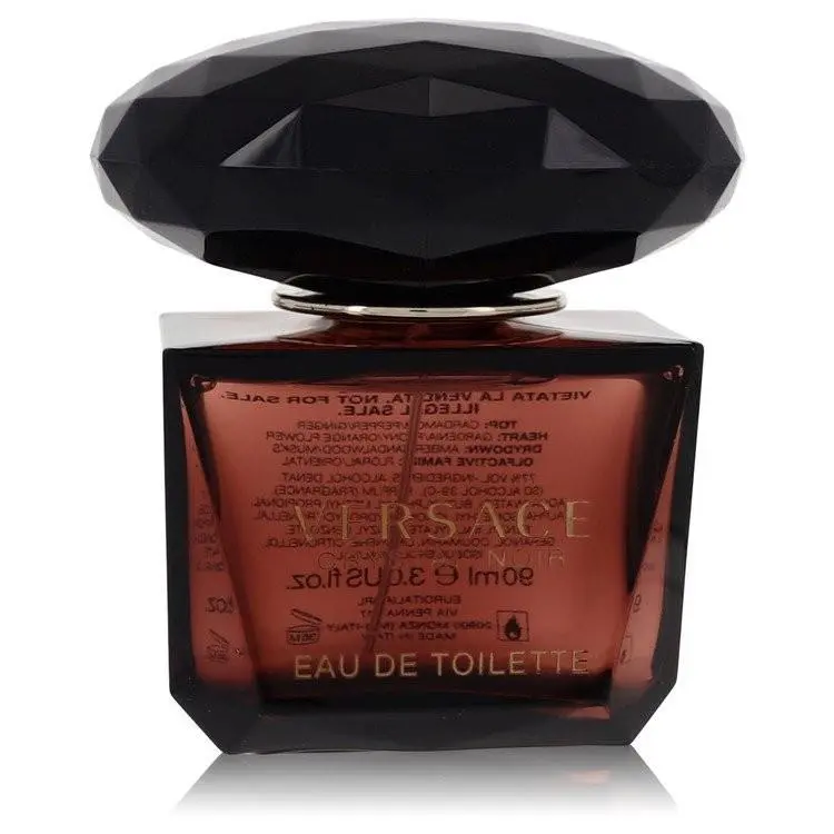 Crystal Noir by Versace Eau De Toilette Spray Tester 3 oz For Women
