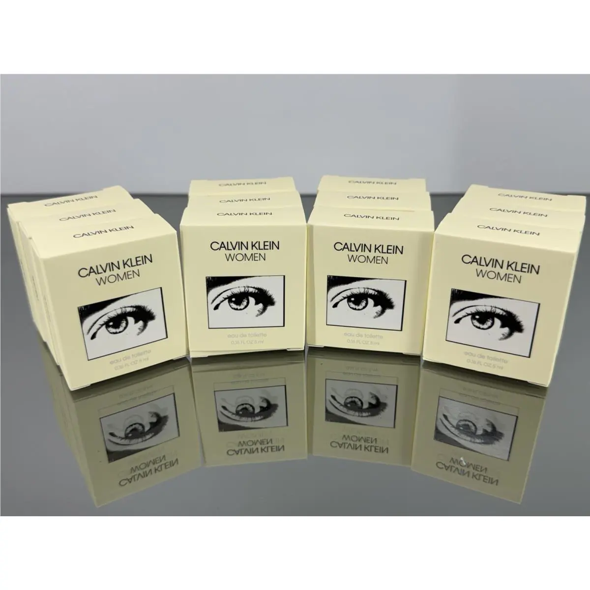 12pc Lot Calvin Klein Women Women 0.16oz-5ml Edt Mini Sample - D10