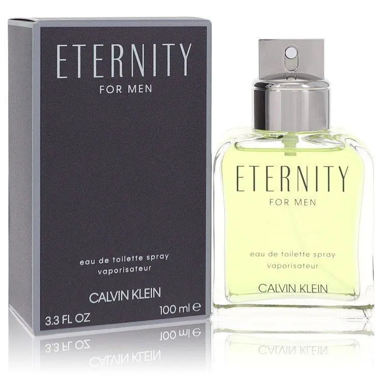 Eternity by Calvin Klein Men`s Eau De Toilette Spray 3.4 oz