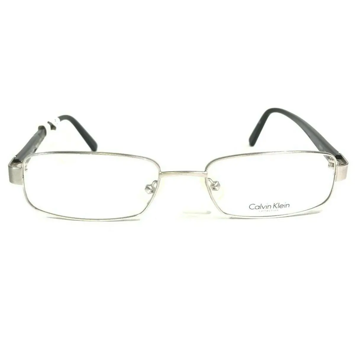 Calvin Klein CK7246 045 Eyeglasses Frames Black Silver Rectangular 52-17-140