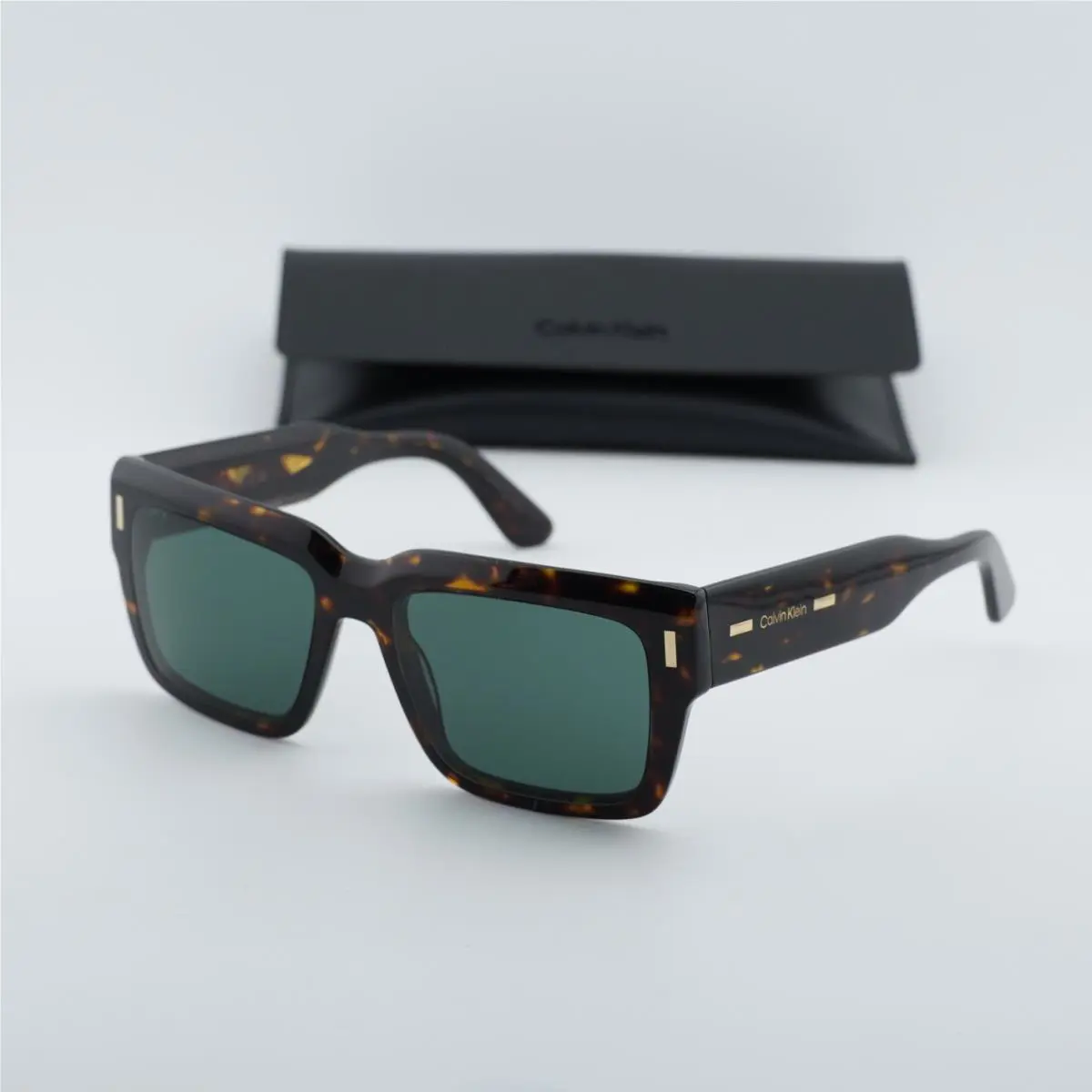 Calvin Klein CK23538S 235 Dark Havana/green 55-18-145 Sunglasses