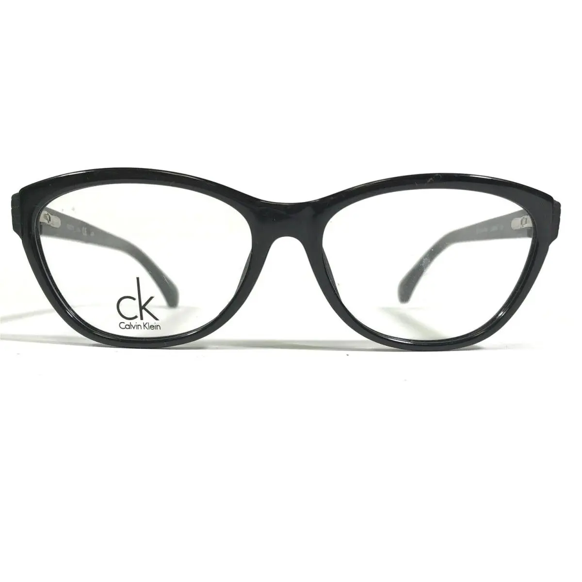Calvin Klein ck5816 001 Eyeglasses Frames Black Round Cat Eye Full Rim 52-15-135