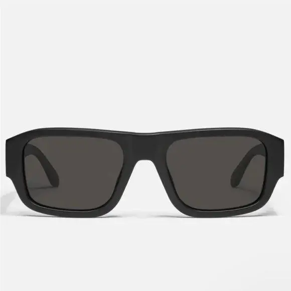 Quay-men`s Night Cap NO-NS-2088-MATTE Black /black Polarized Lens Sunglasses