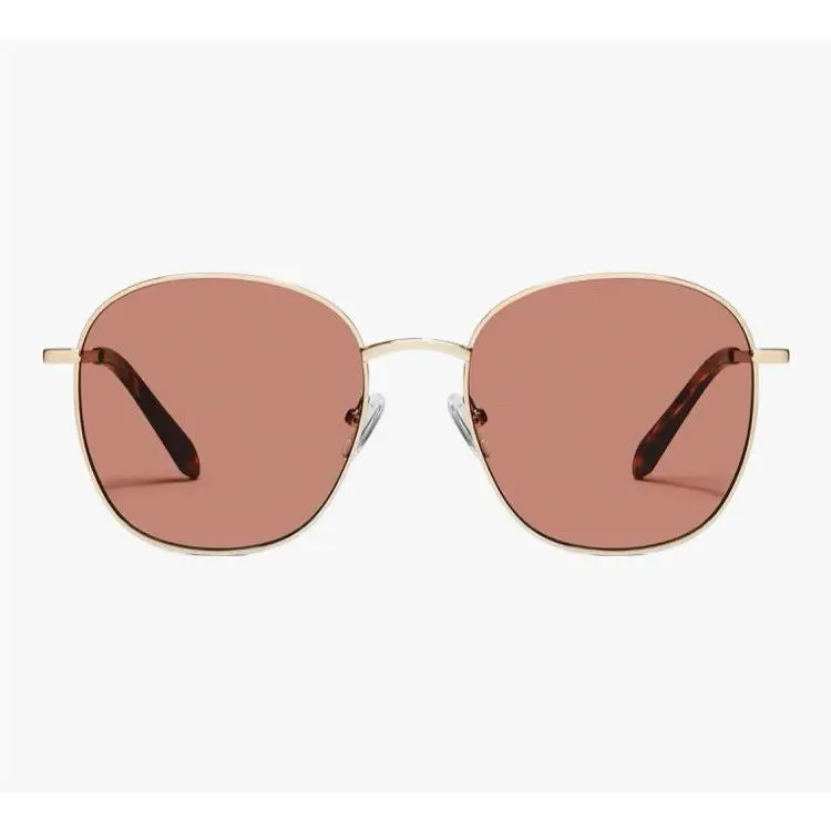 Womens Quay Sunglasses Australia Jezabell Boho Gold / Dark Apricot Lens Festival