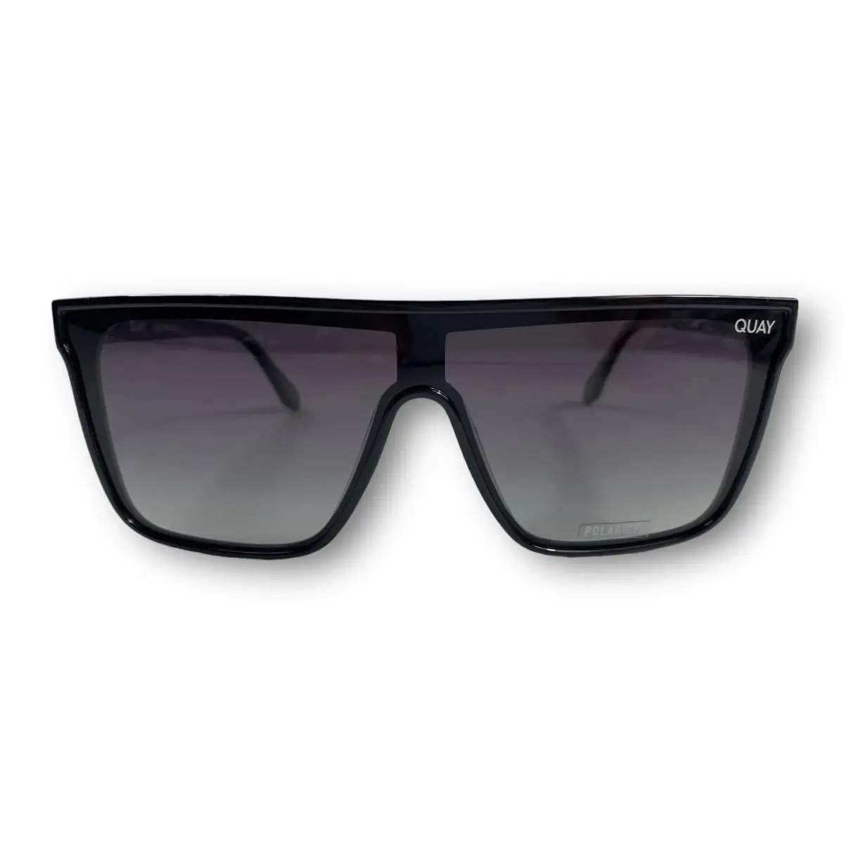 Quay Australia Medium Nightfall Black/black Smoke Polarized Sunglasses Unisex