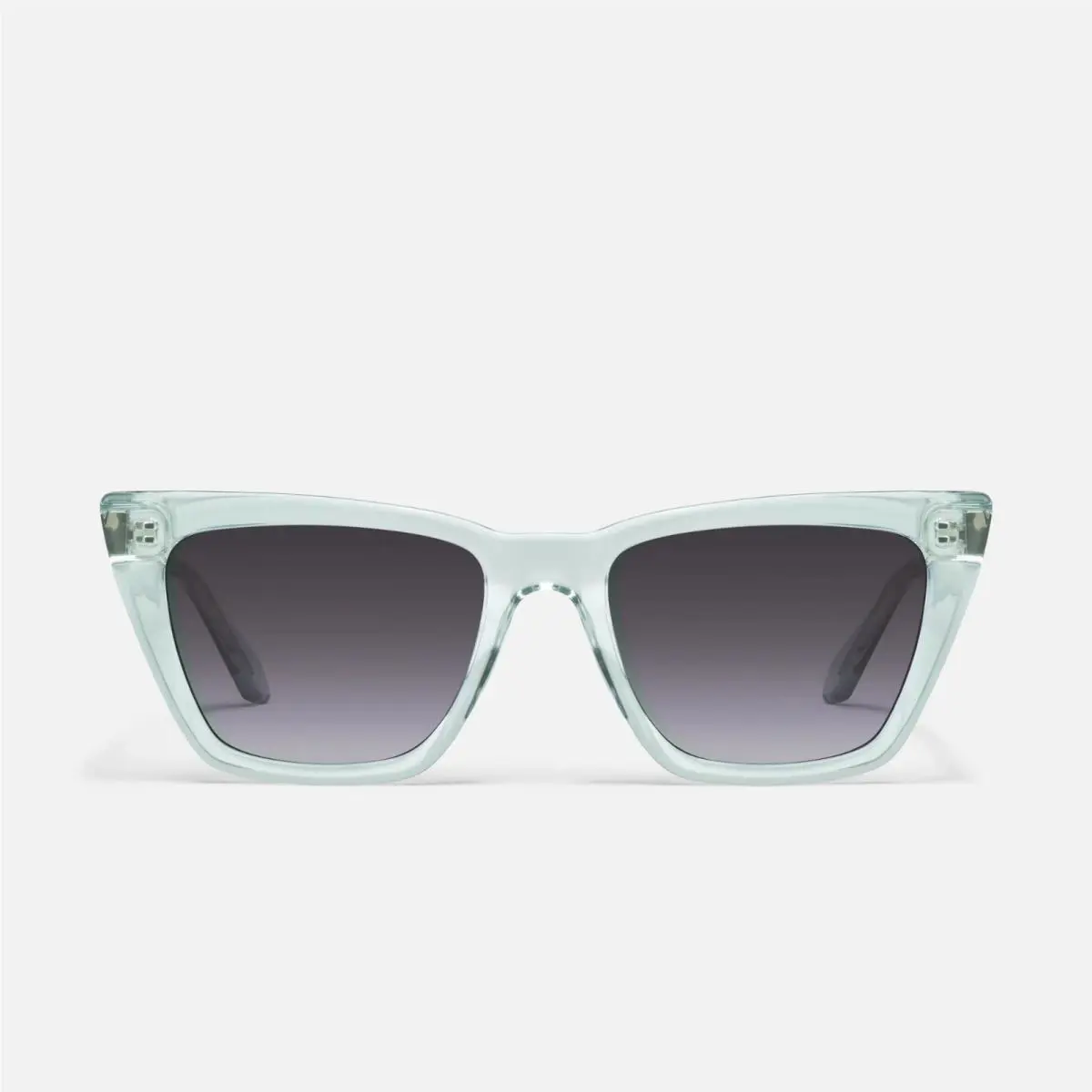 Quay Women`s Call The Shots NO-NS-2560 Glass Frame / Smoke Lenses Sunglasses