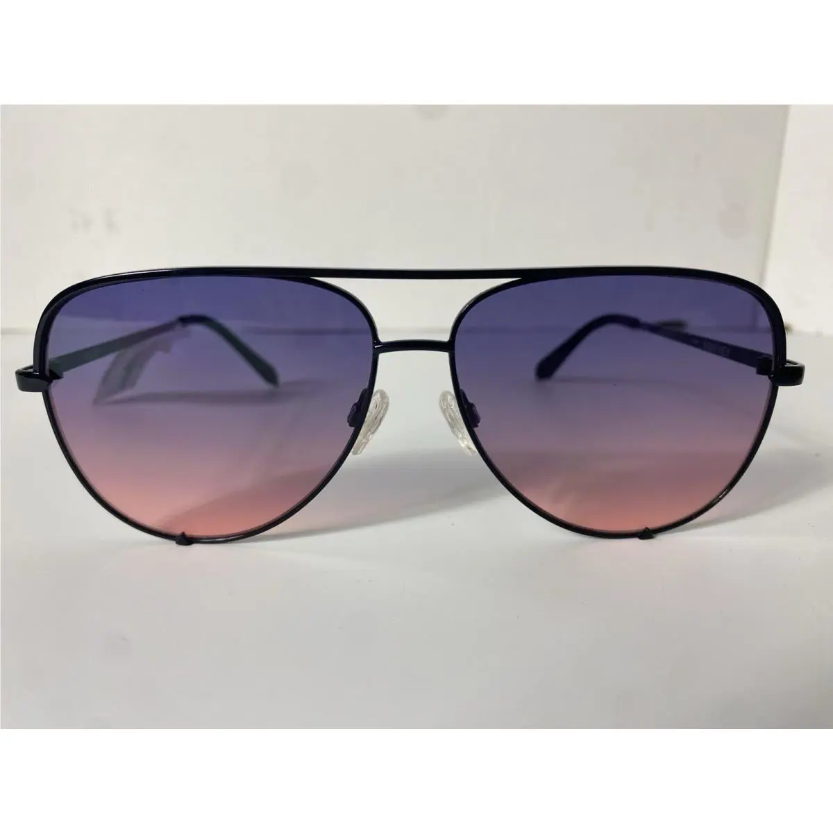 Quay Australia Sunglasses High Key Extra Large Black / Dusk Pink Unisex
