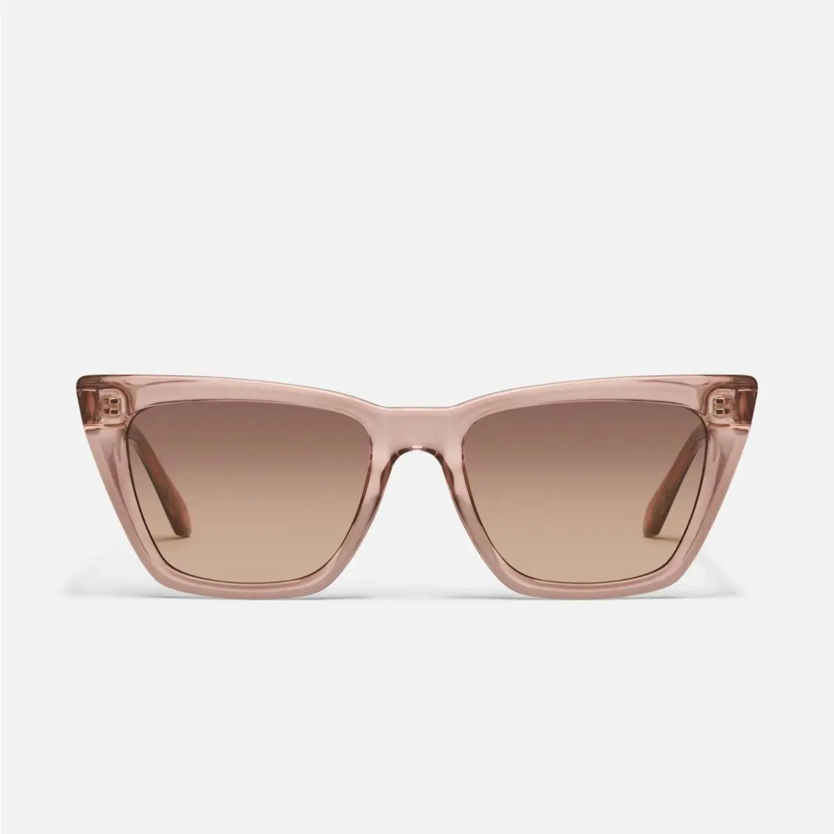Quay Call The Shots Women`s NO-NS-2560 Doe Frame/dark Fawn Lenses Sunglasses