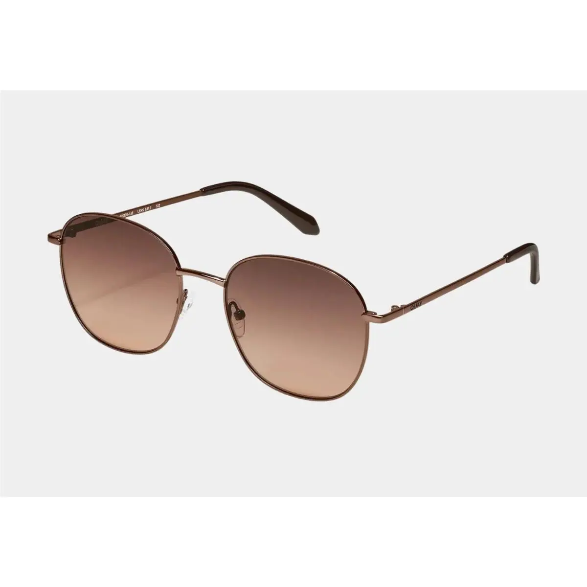 Quay Women`s Jezabell NO-NS-2198 Chocolate Frame/brown Fawn Lenses Sunglasses