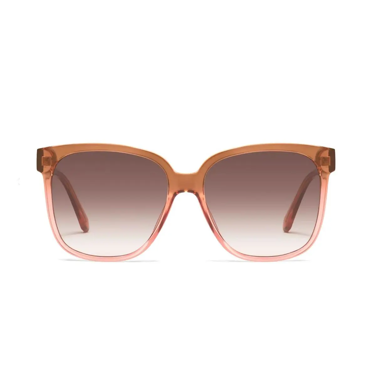 Quay Women`s Wide Awake NO-NS-2352 Coffee Rose Frame/brown Lenses Sunglasses