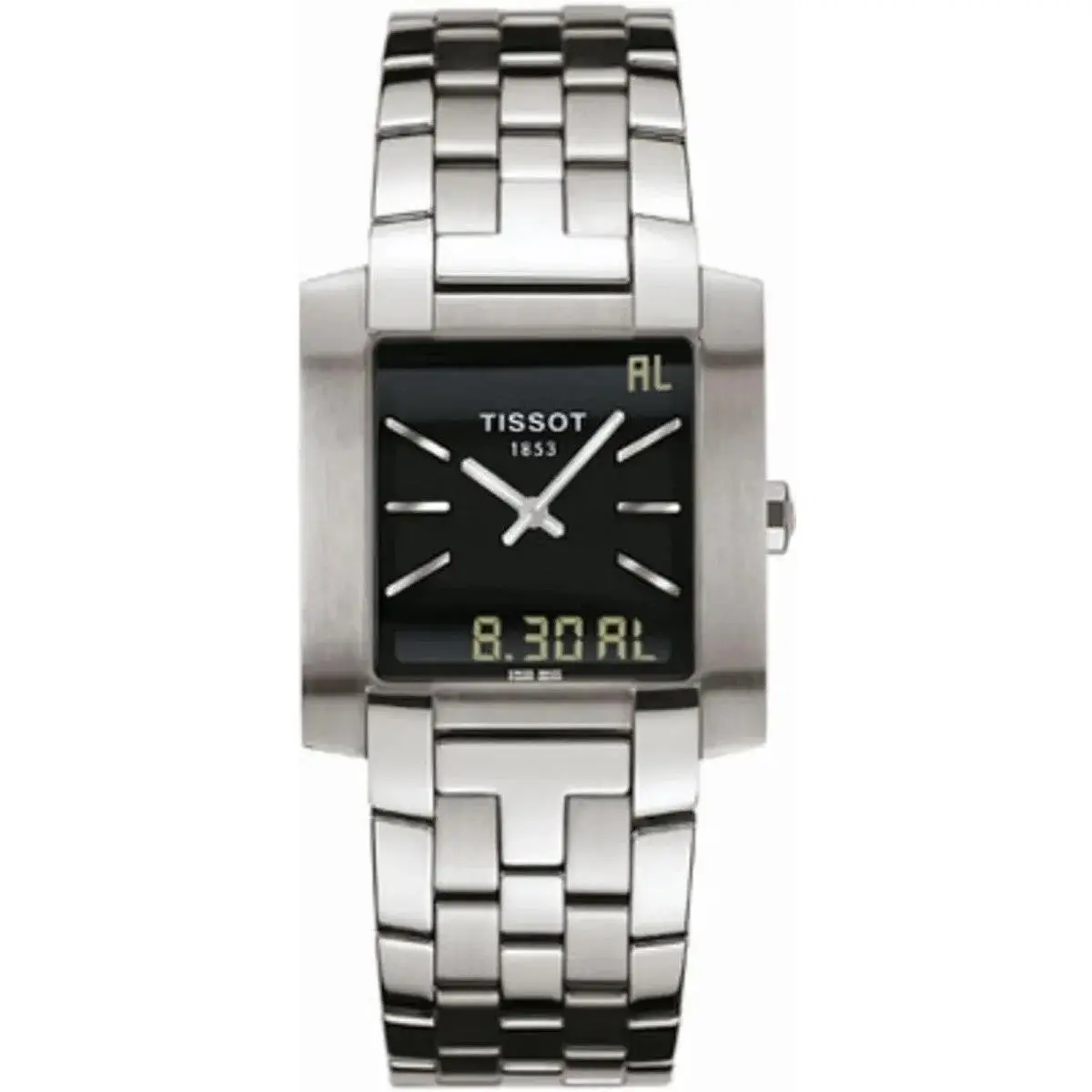 Tissot T-trend Txl Stainless Steel 40mm Black Dial Men`s Watch T60158851
