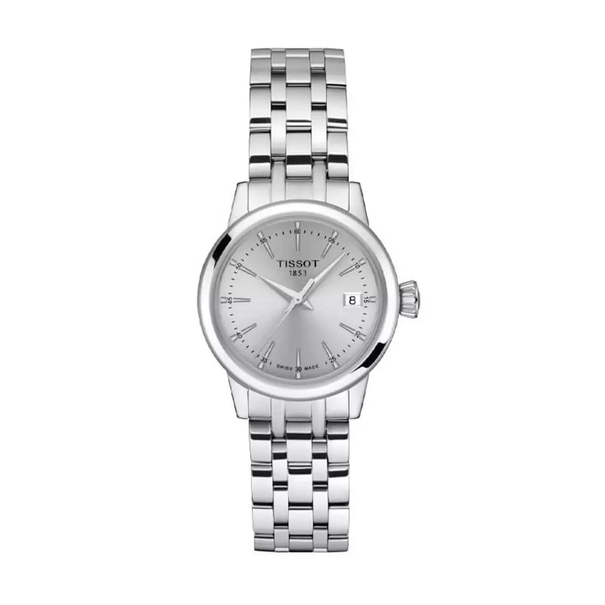 Classic Dream Lady Silver Dial Stainless Steel Watch - T1292101103100 by Tissot