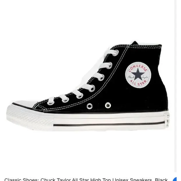 Converse shoes - Black/White 0
