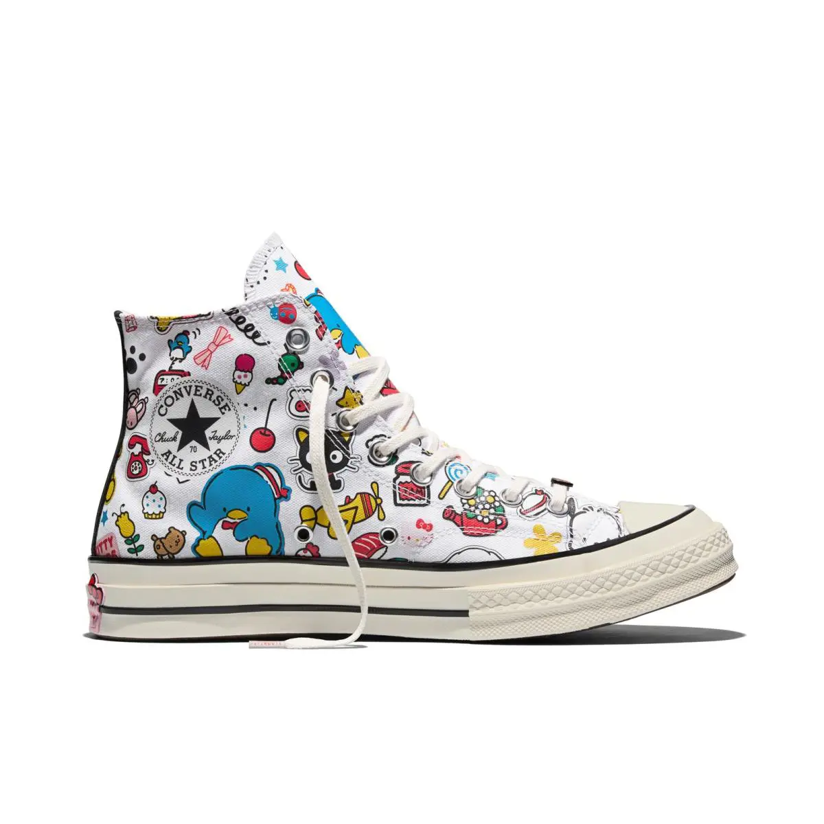 Converse shoes - WHITE/PINK/GREEN 0