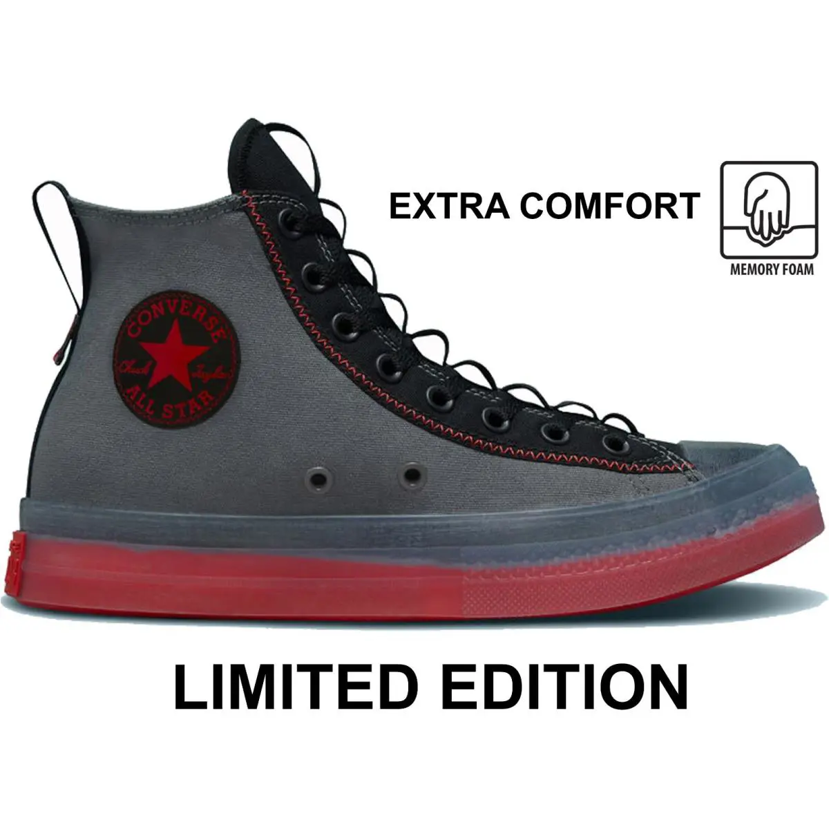 Converse shoes - Gray 4