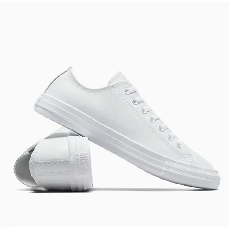 Converse shoes - Converse Chuck Taylor All Star Leather Ox - 136623C - White 1