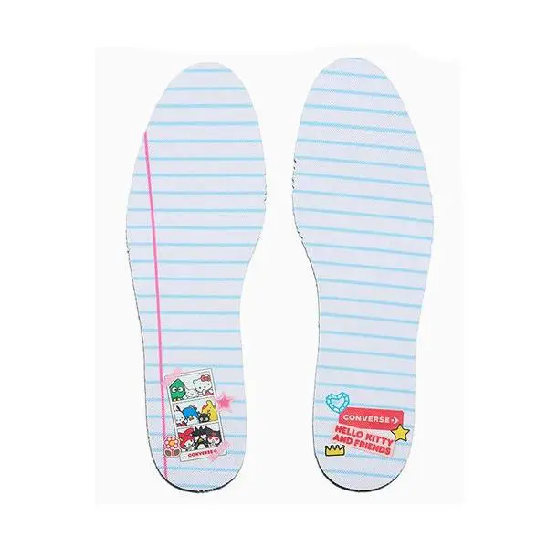 Converse shoes - Black/White/Pink 7