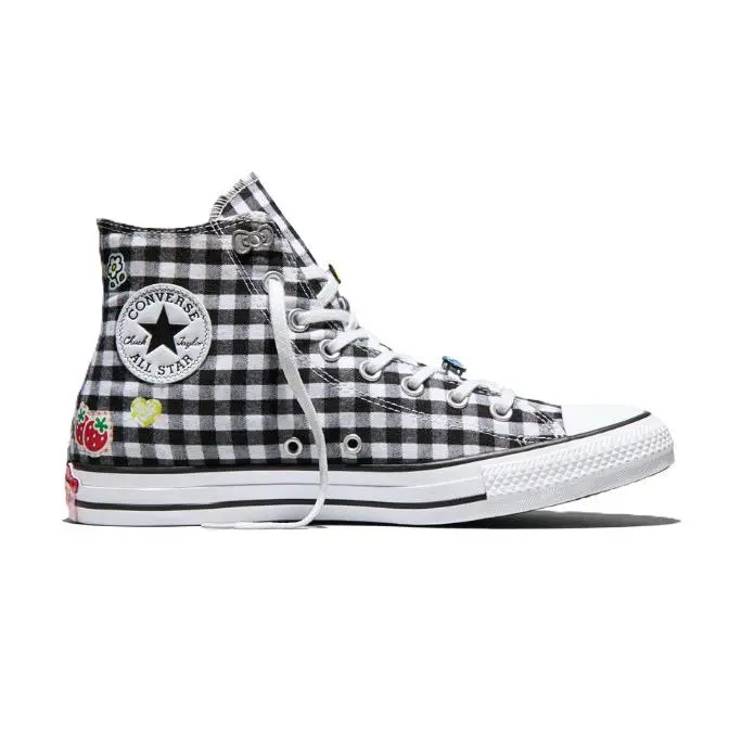 Converse shoes - Black/White/Pink 11