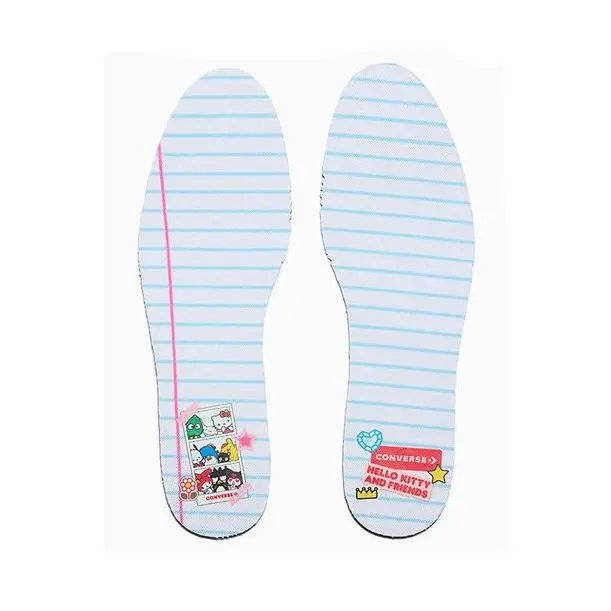 Converse shoes - Black/White/Pink 17