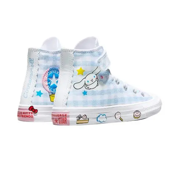 Converse shoes - Baby Blue/White 5
