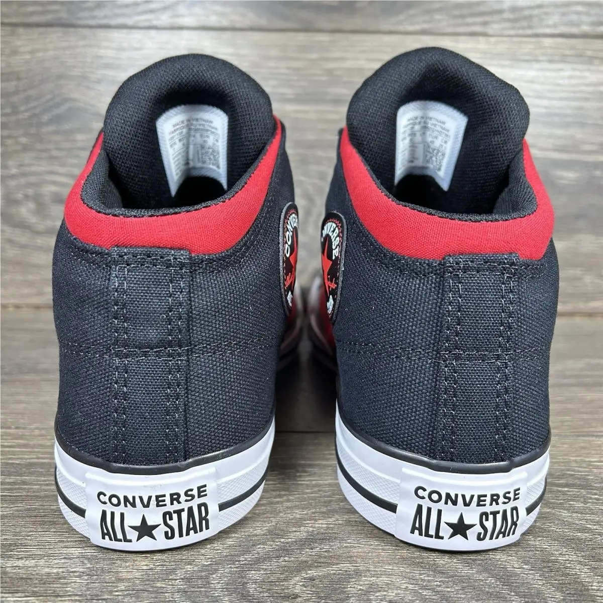 Converse shoes - Converse Chuck Taylor All Star High Street Mid - Red, Black 11