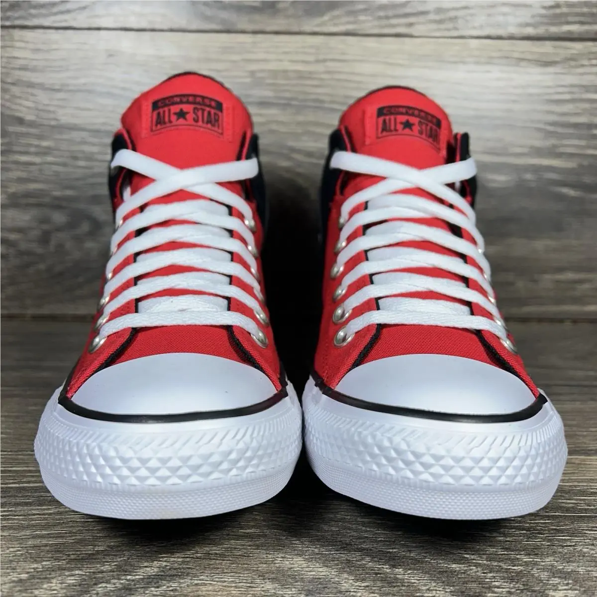 Converse shoes - Converse Chuck Taylor All Star High Street Mid - Red, Black 1