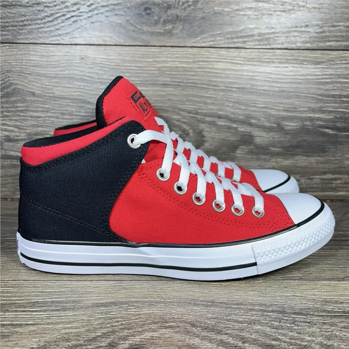 Converse shoes - Converse Chuck Taylor All Star High Street Mid - Red, Black 8