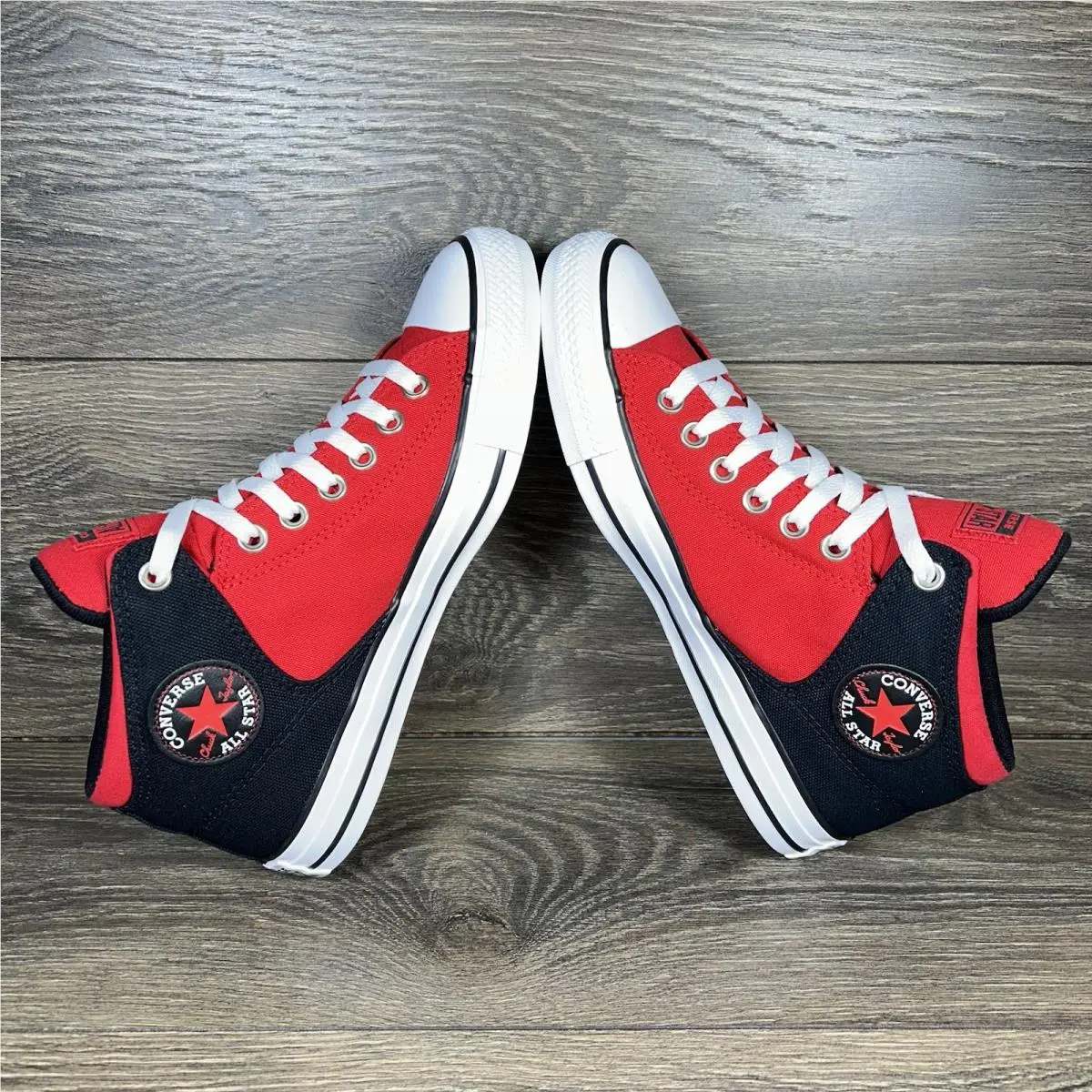 Converse shoes - Converse Chuck Taylor All Star High Street Mid - Red, Black 13