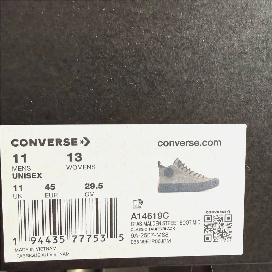 Converse shoes - Converse Chuck Taylor All Star Street Mid - A14619C - Brown 9