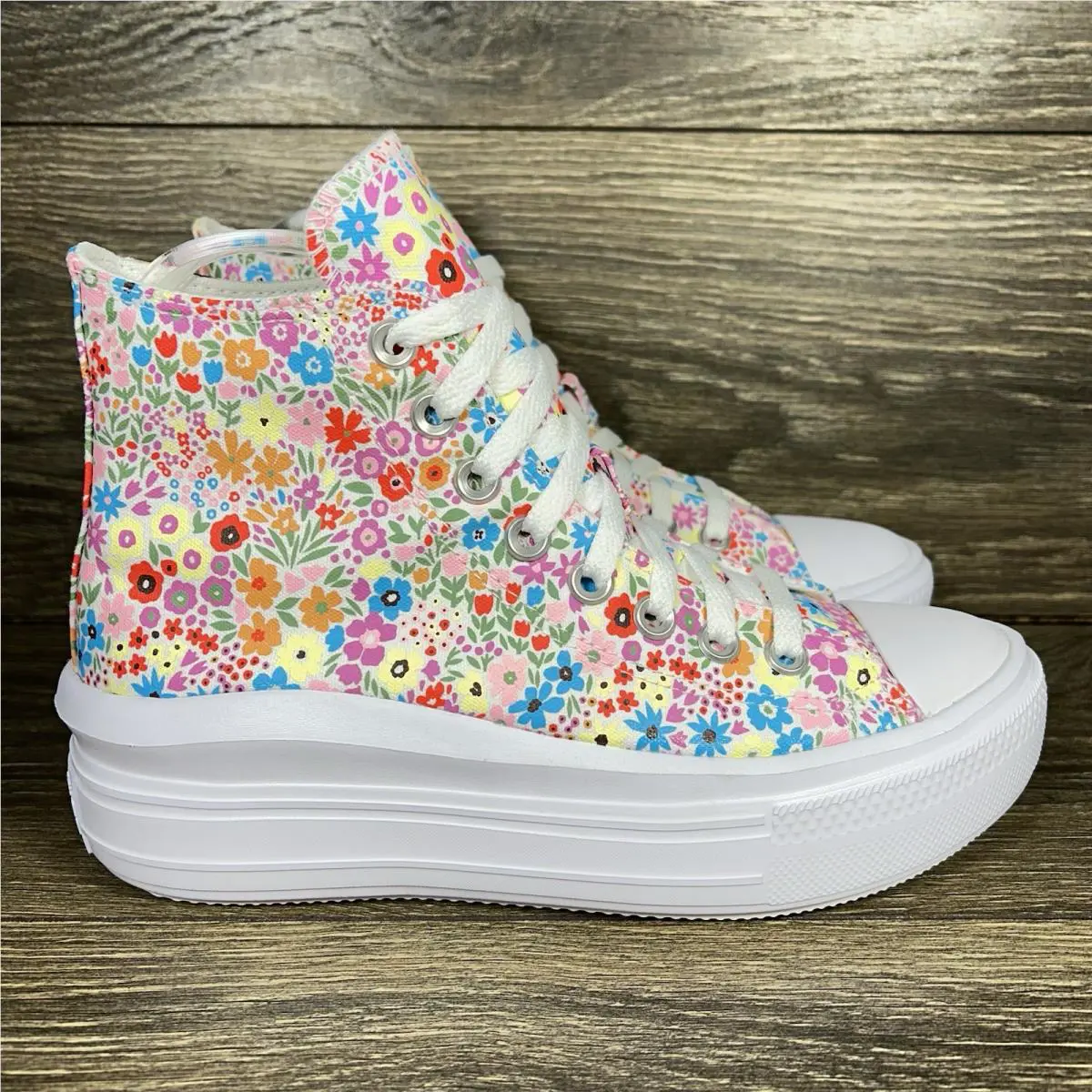Converse shoes - Converse Chuck Taylor All Star Move Hi - White 0