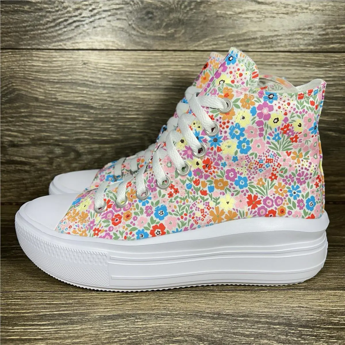 Converse shoes - Converse Chuck Taylor All Star Move Hi - White 2
