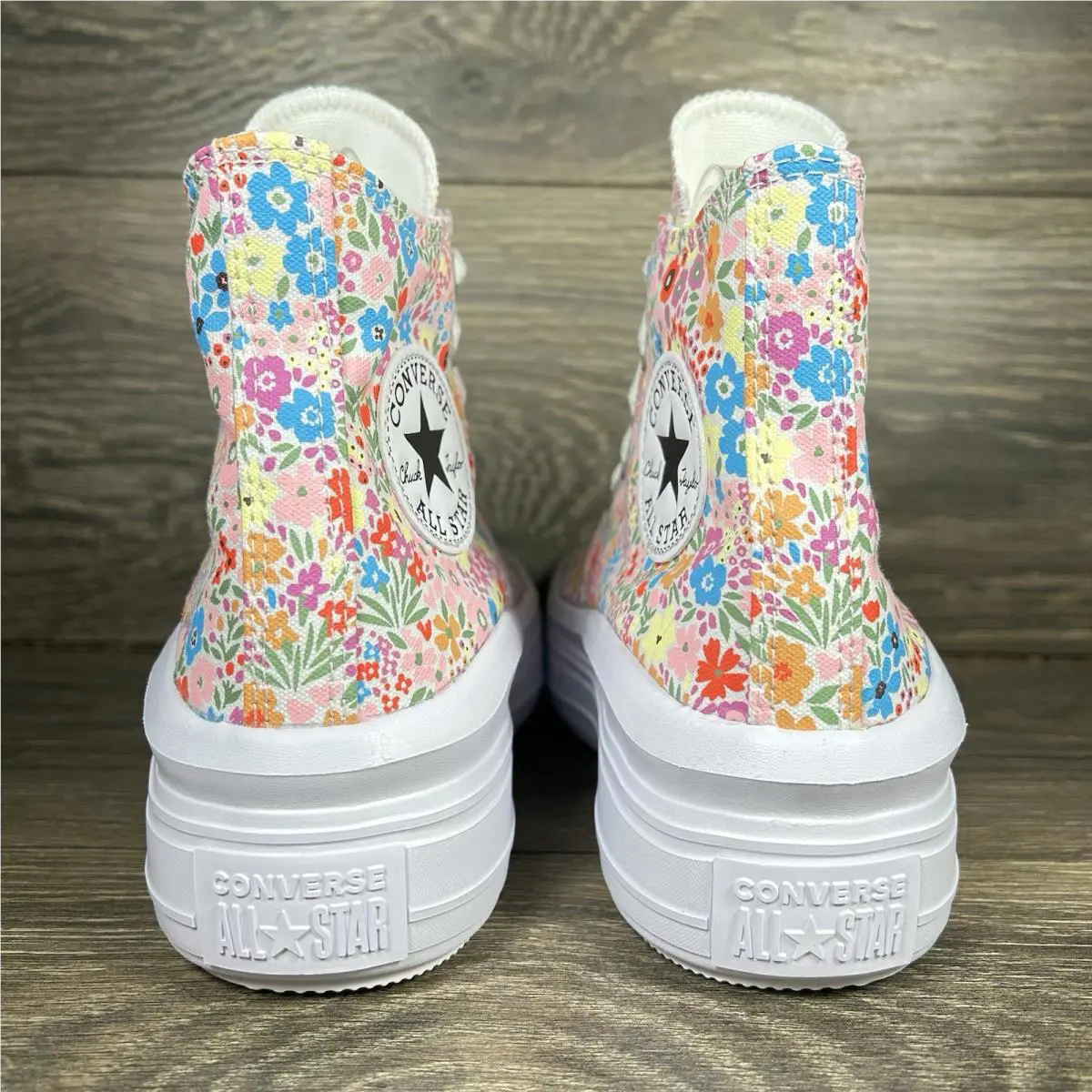 Converse shoes - Converse Chuck Taylor All Star Move Hi - White 3