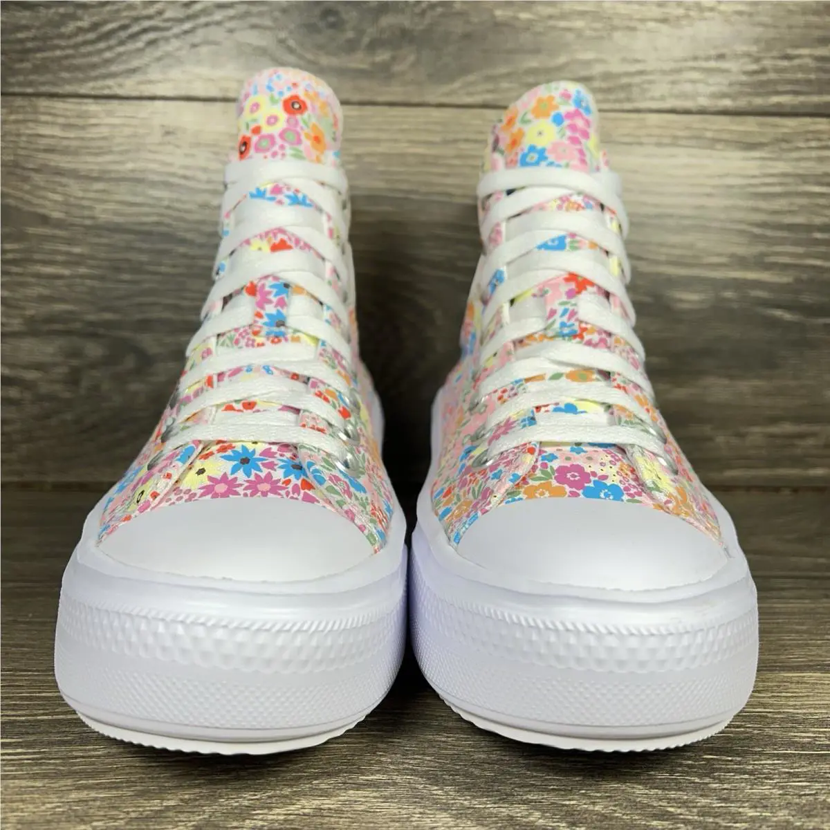 Converse shoes - Converse Chuck Taylor All Star Move Hi - White 9