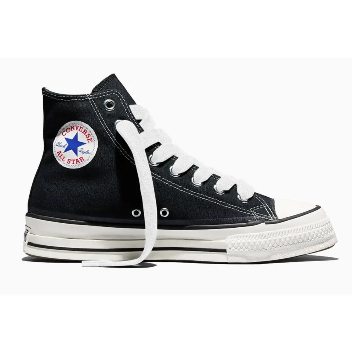 Chuck Taylor Throwback High Top Unisex Men`s Women`s Sneakers Kicks Black by Converse