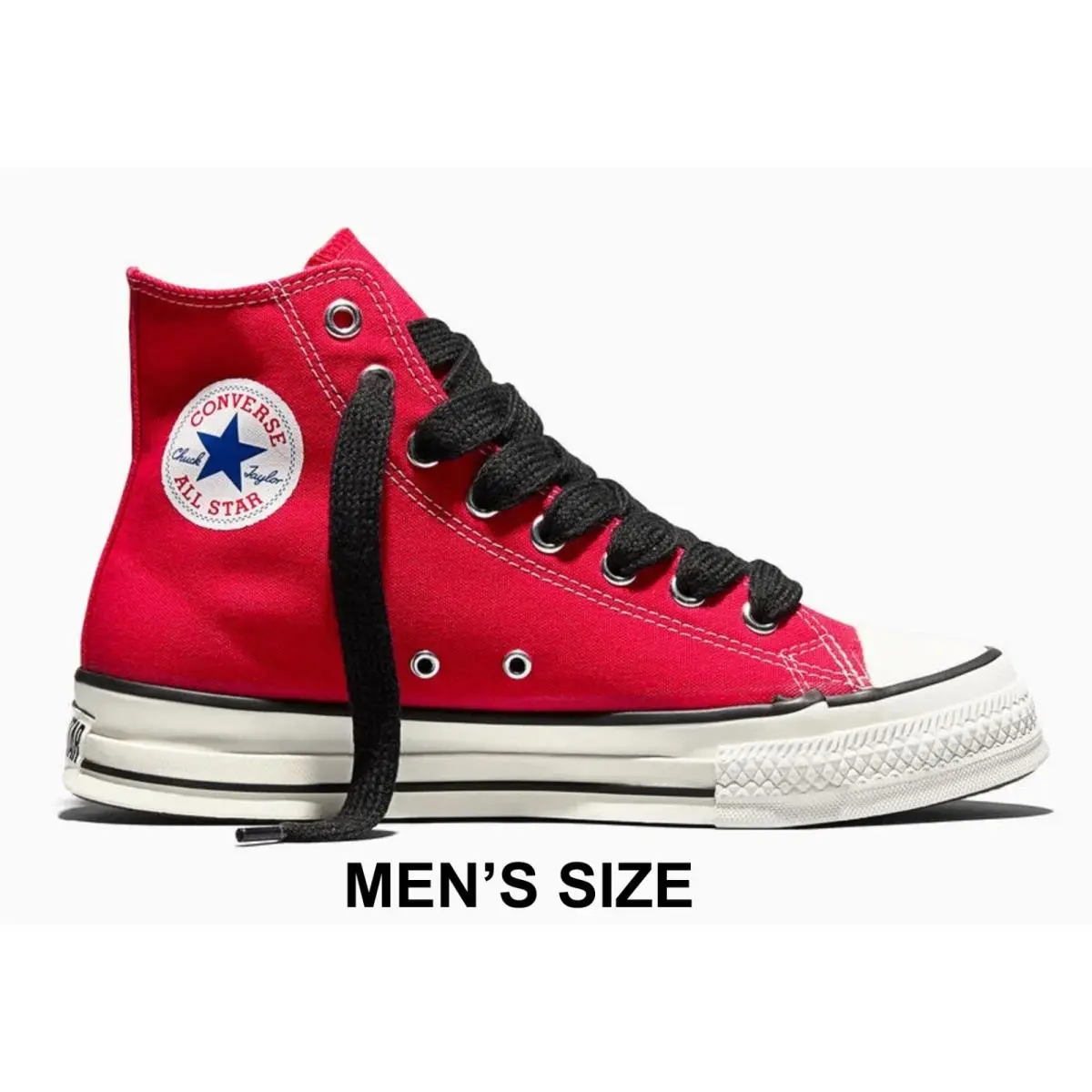 Chuck Taylor Throwback High Top Unisex Men`s Women`s Sneakers Kicks Red by Converse