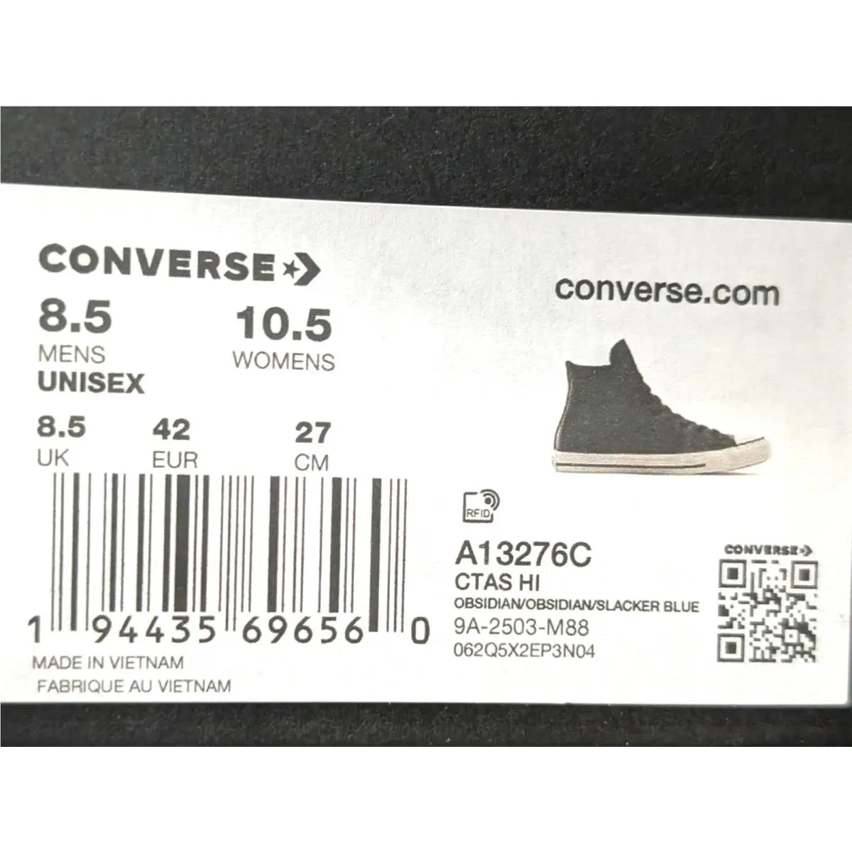 Converse shoes - Converse CTAS Hi - CTAS - A13276C - Navy 7