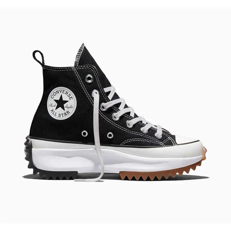 Converse Run Star Hike Platform Canvas Men`s Shoes 166800C - Black
