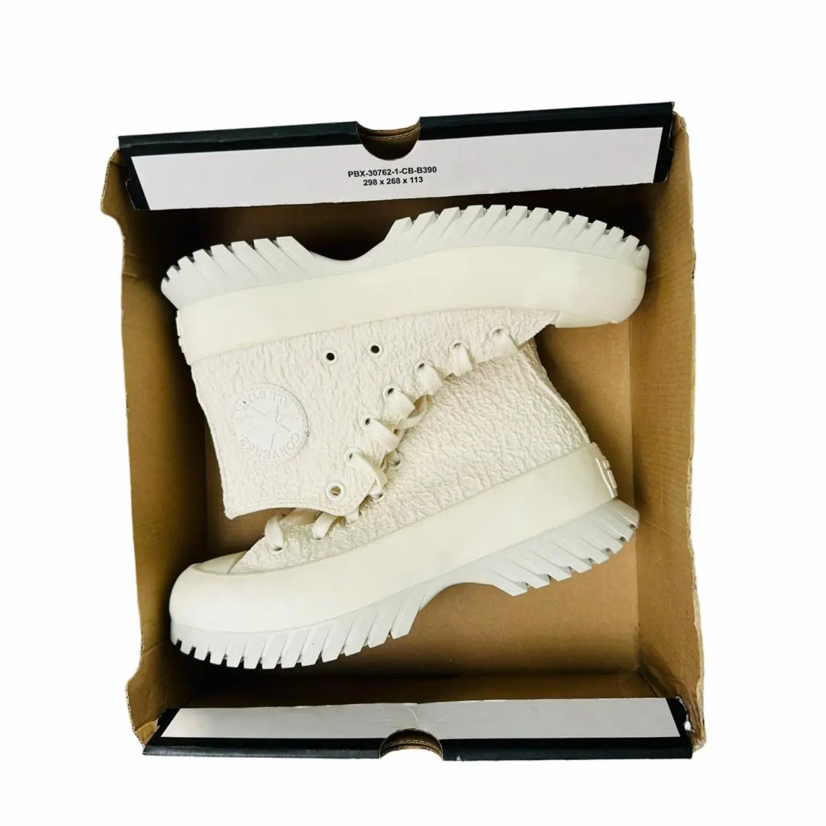 Converse shoes - Converse Chuck Taylor All Star Lugged Platform - A00876C - White (UPC: 194433805391) 6