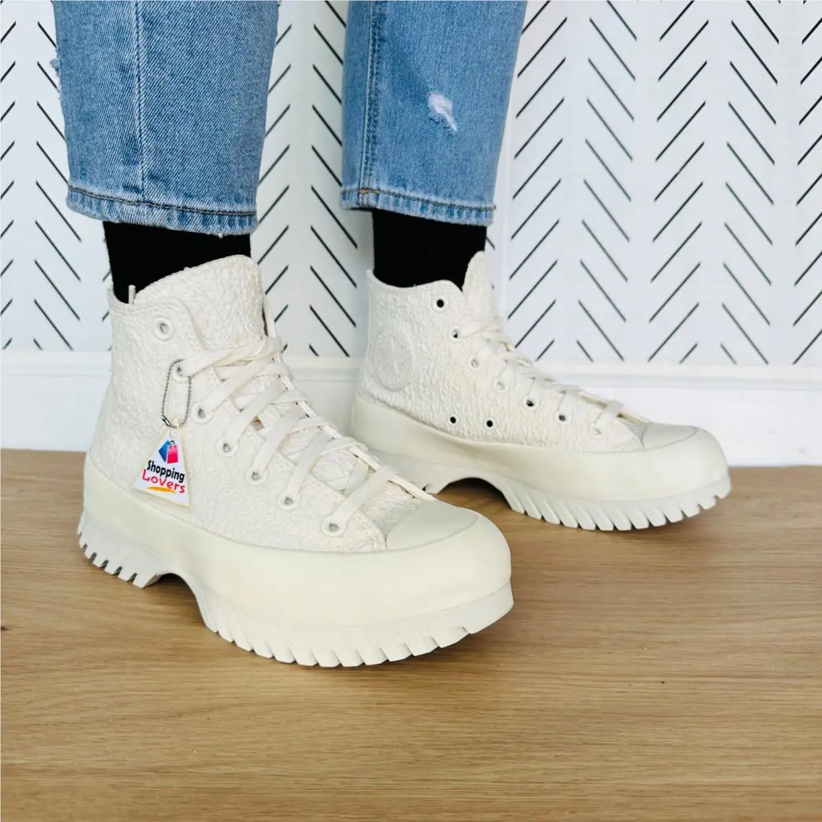 Converse shoes - Converse Chuck Taylor All Star Lugged Platform - A00876C - White (UPC: 194433805391) 2