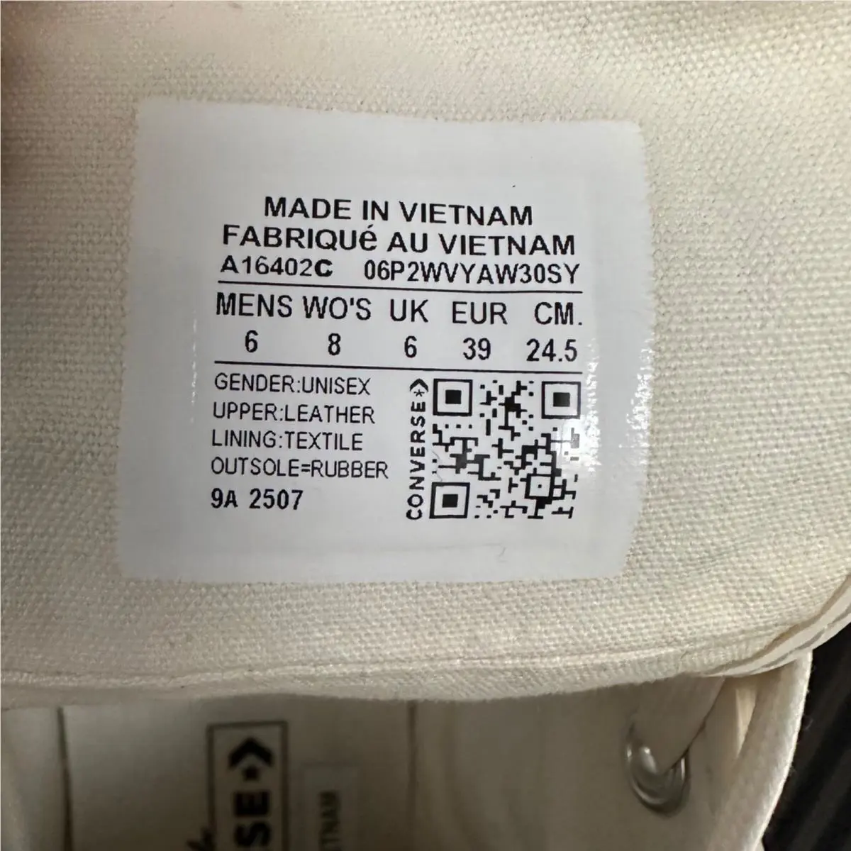 Converse shoes - Converse Chuck 70 - Chuck - A16402C - Beige (UPC: 194435827643) 10