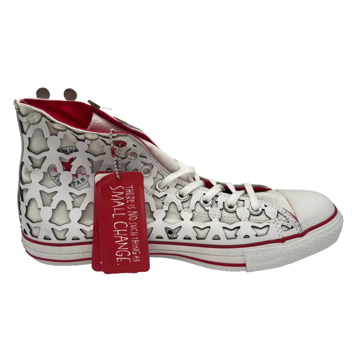 Converse shoes - Converse CT Hi - Originals collection - WHITE/RED -U50- A03487 2