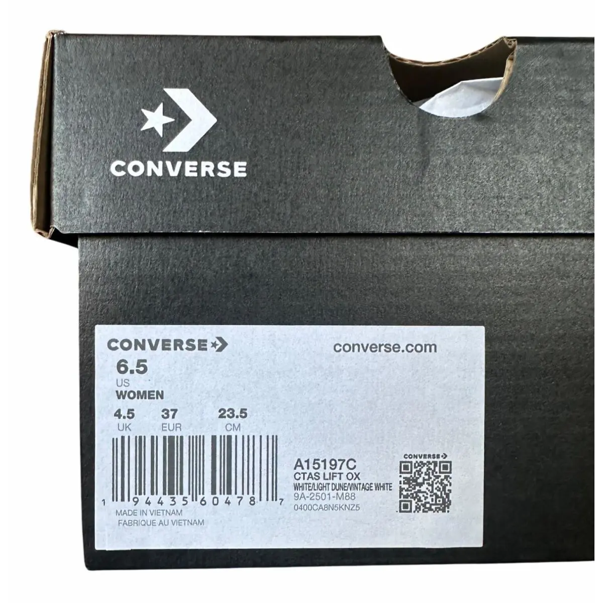 Converse shoes - Converse Chuck Taylor All-Star Lift Platform - A15197C - White 8