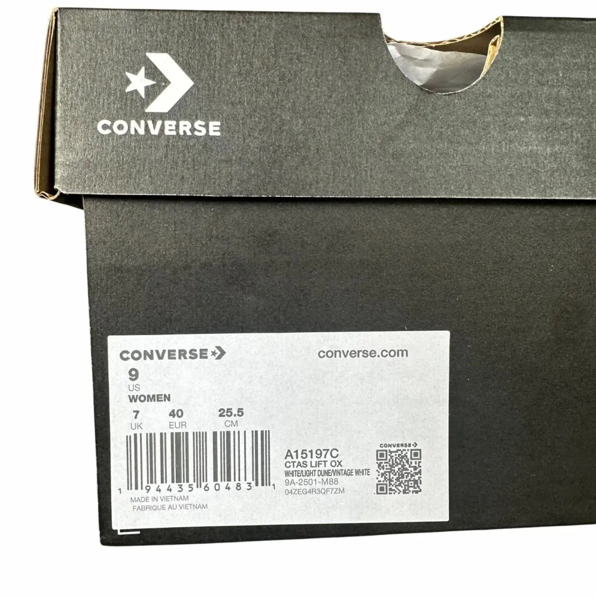 Converse shoes - Converse Chuck Taylor All-Star Lift Platform - A15197C - White (UPC: 194435604831) 12